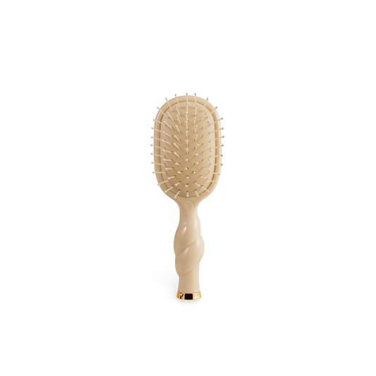 TELETIES Mini Detangler Hair Brush – Cream