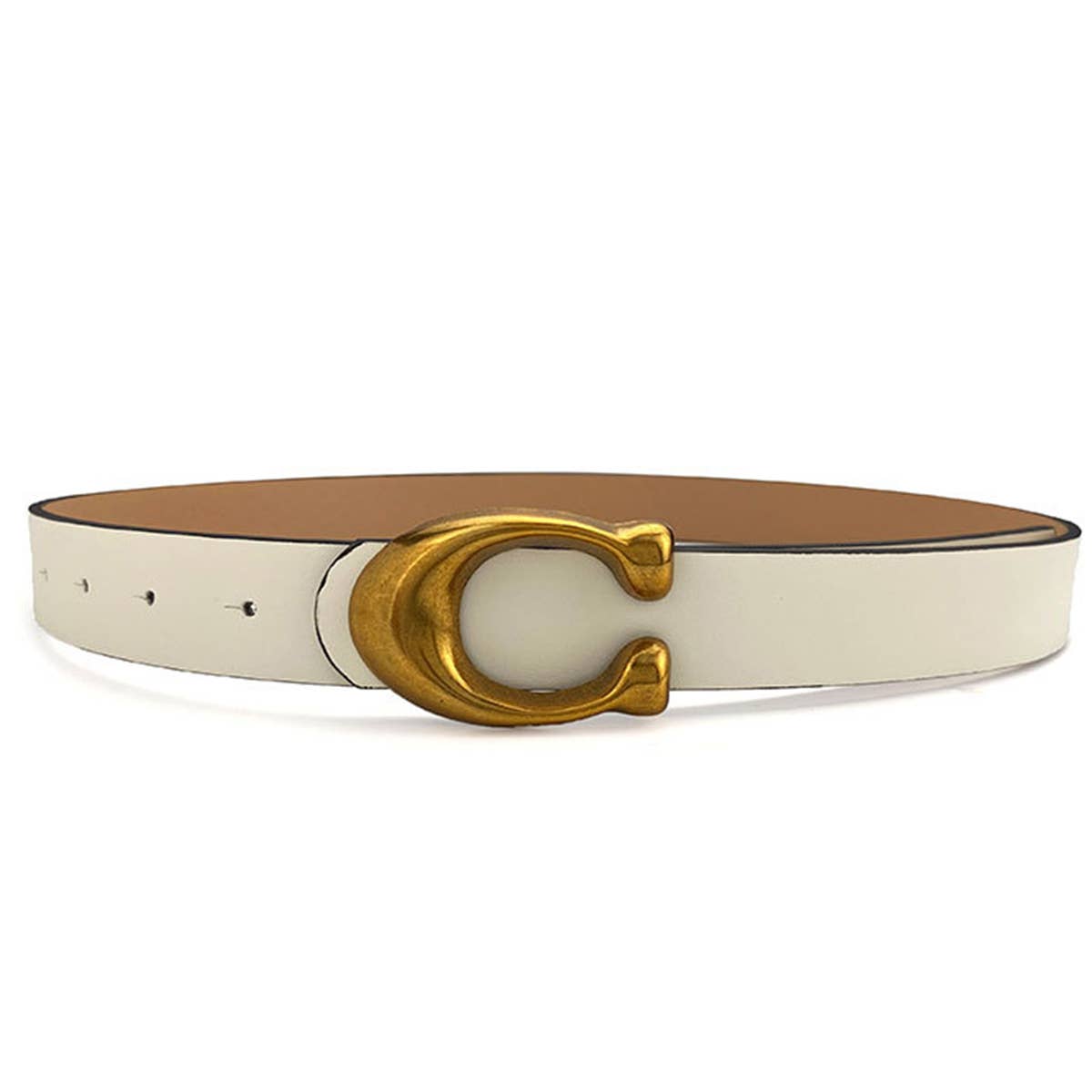 Women’s Fashion Retro U-Buckle Belt – One Size