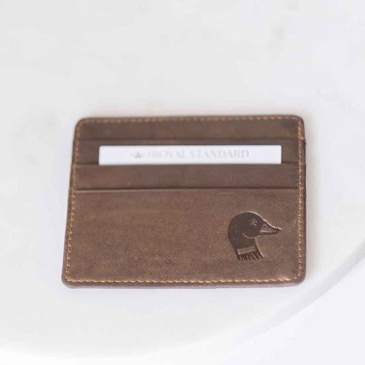 🦆 Royal Standard Duck Embossed Slim Leather Wallet