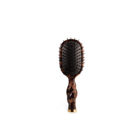 TELETIES Mini Detangler Hair Brush – Tortoise