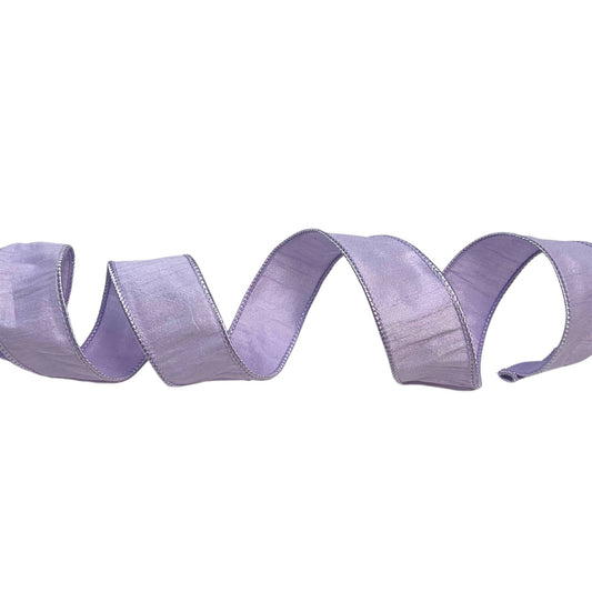 Faux dupioni 1.5'' X 10 YD Lavender Ribbon