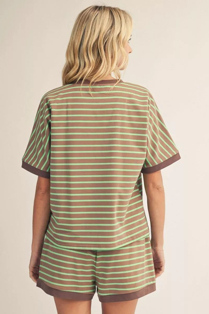 The Greenway Stripe Lounge Set