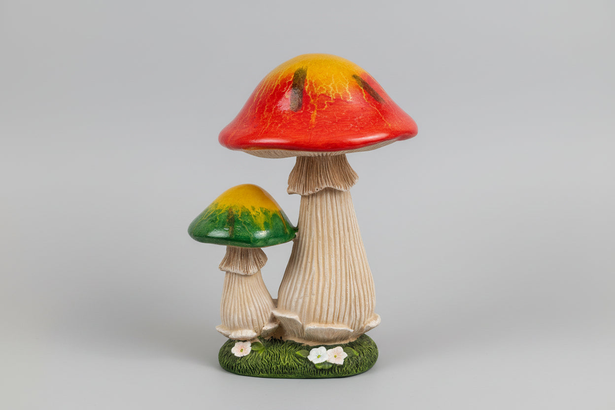 Multicolored Mushrooms