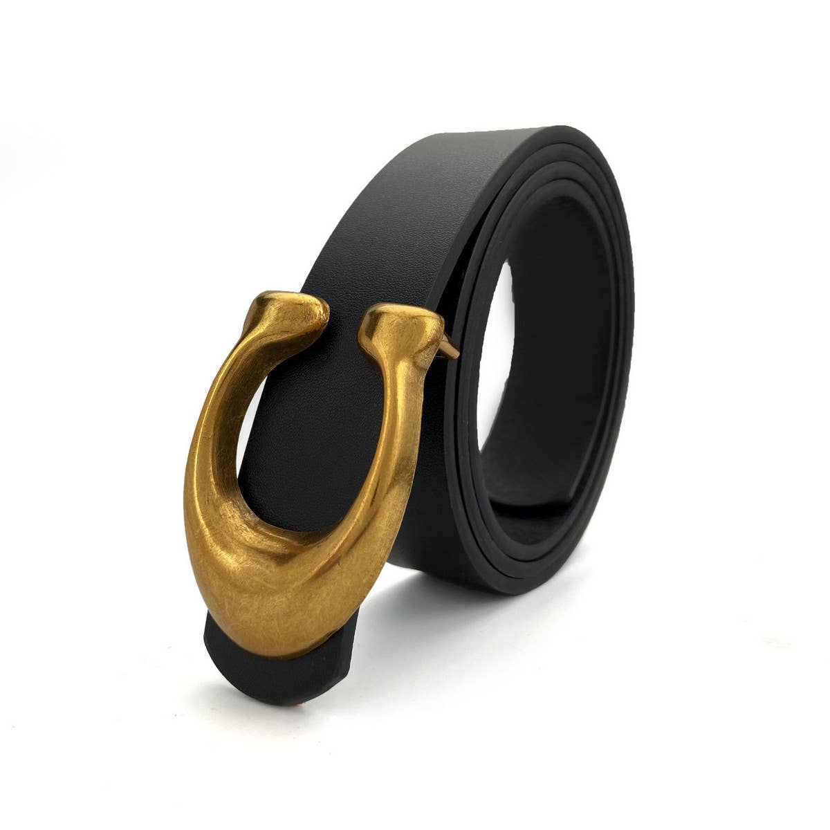 Women’s Fashion Retro U-Buckle Belt – One Size