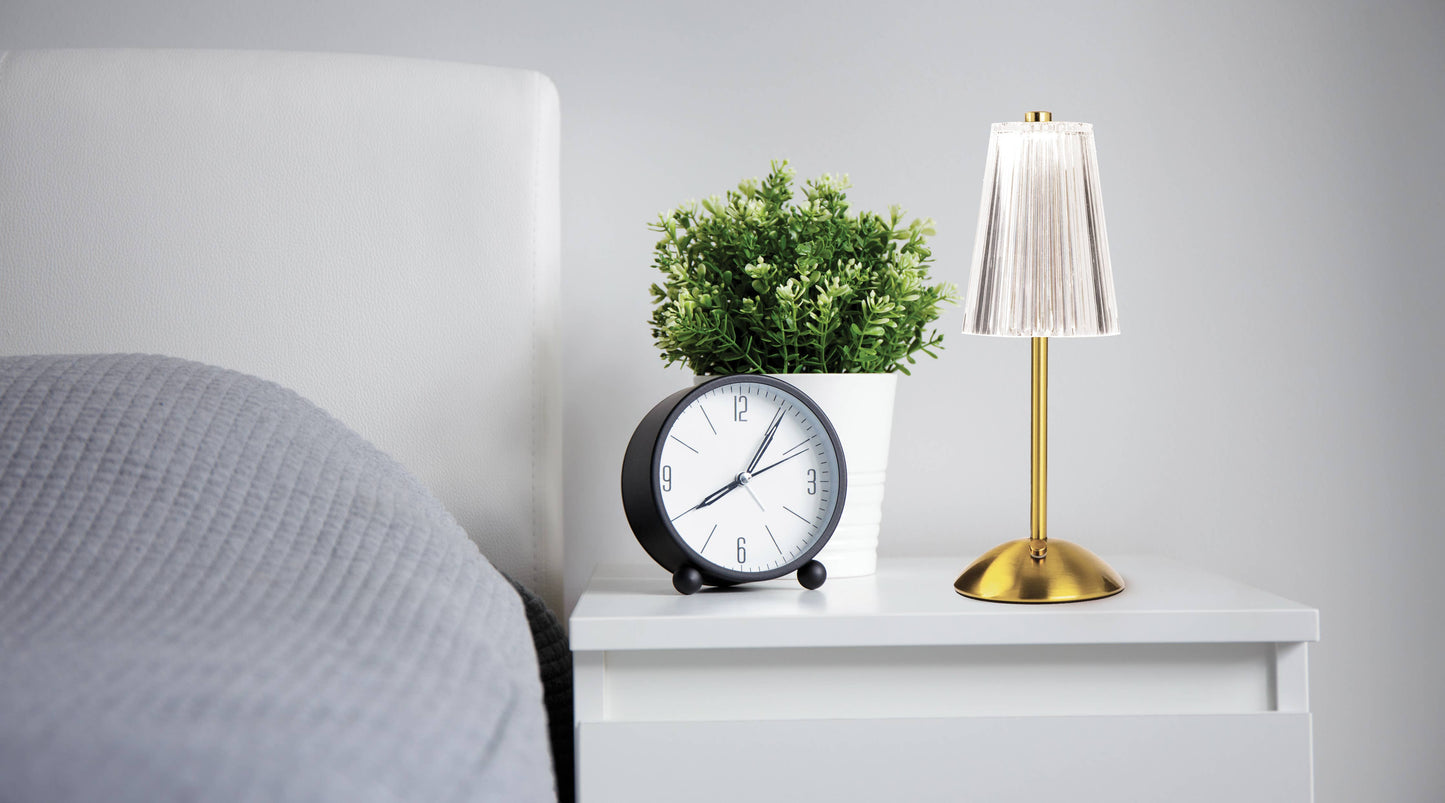 Auburn Table Lamp Small Cordless Touch LED Rechargeable