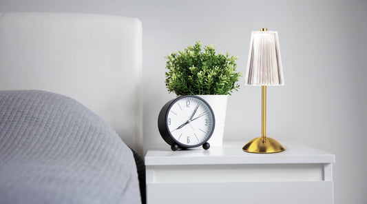 Auburn Table Lamp Small Cordless Touch LED Rechargeable