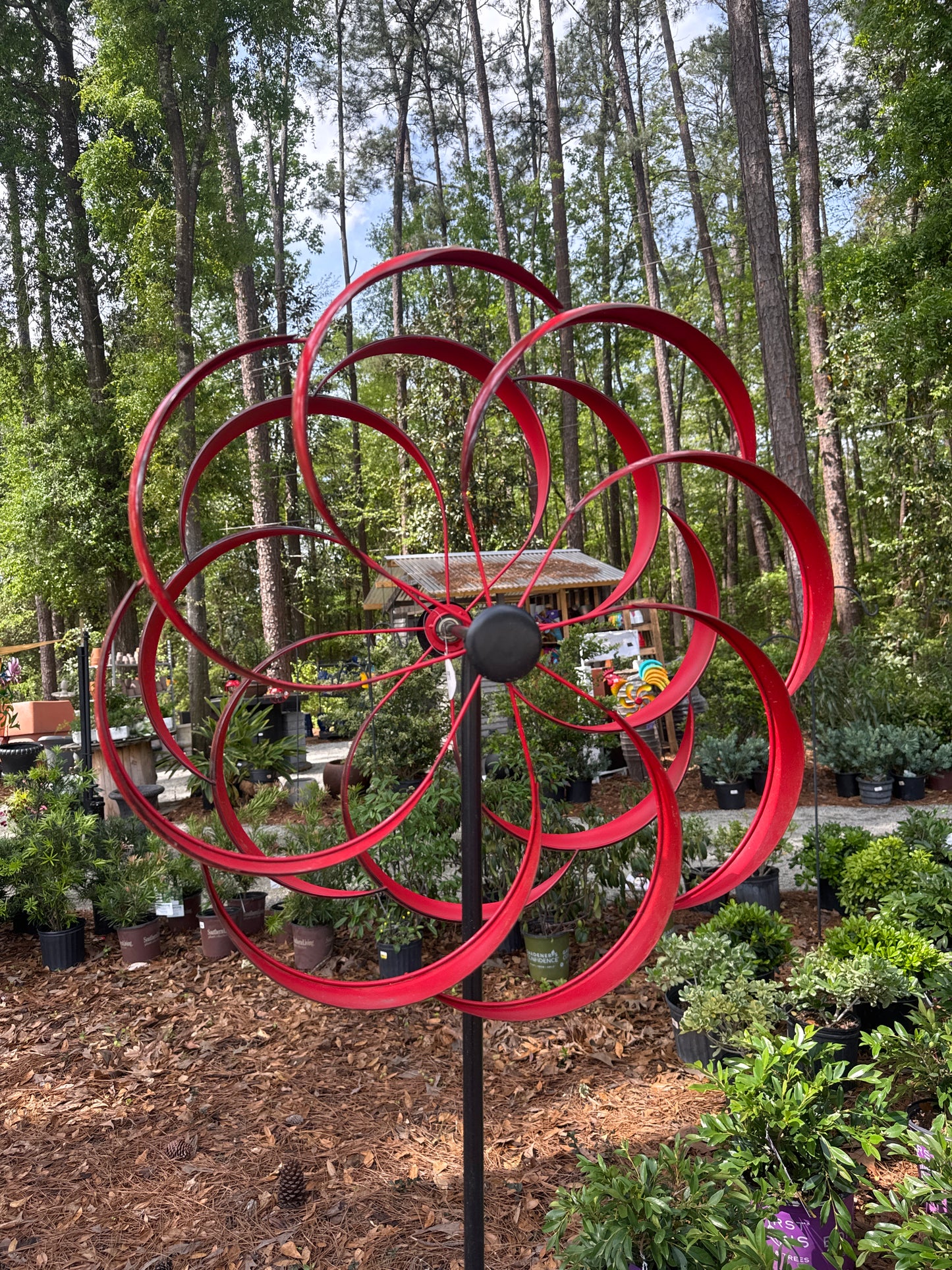 Red Double Spinner