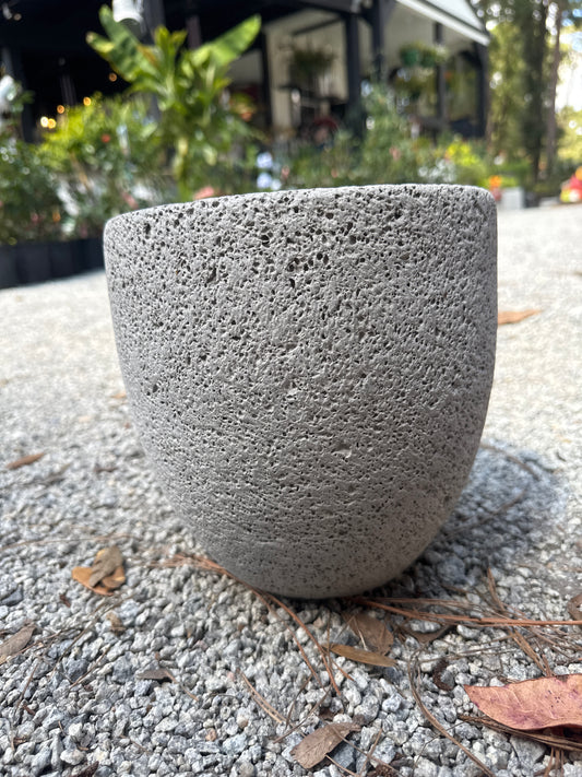 Flower Pot Round Cement Large