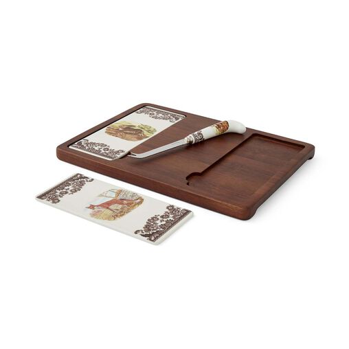 Woodland Cheese Board & Knife