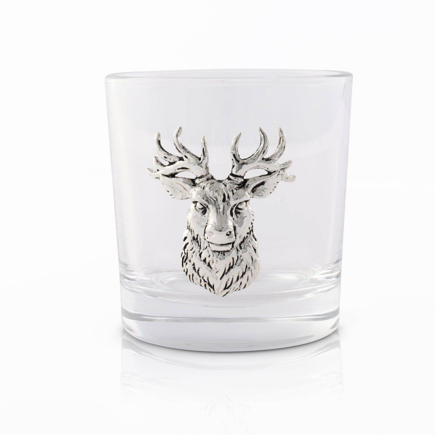 Arthur Court Elk Head Bar Glasses Set of 4