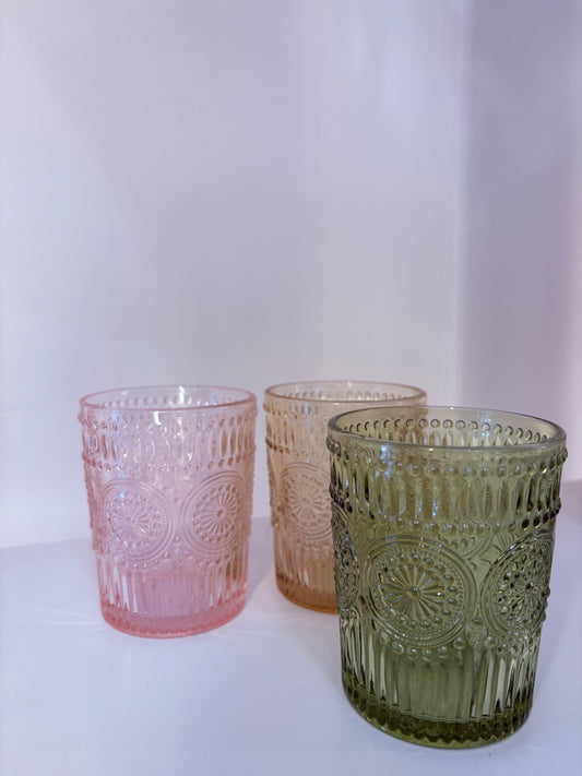 Vintage Petalware Glasses