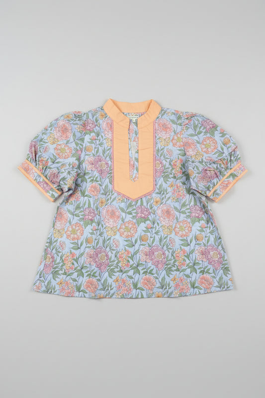 Lightweight Bubble Sleeve Top