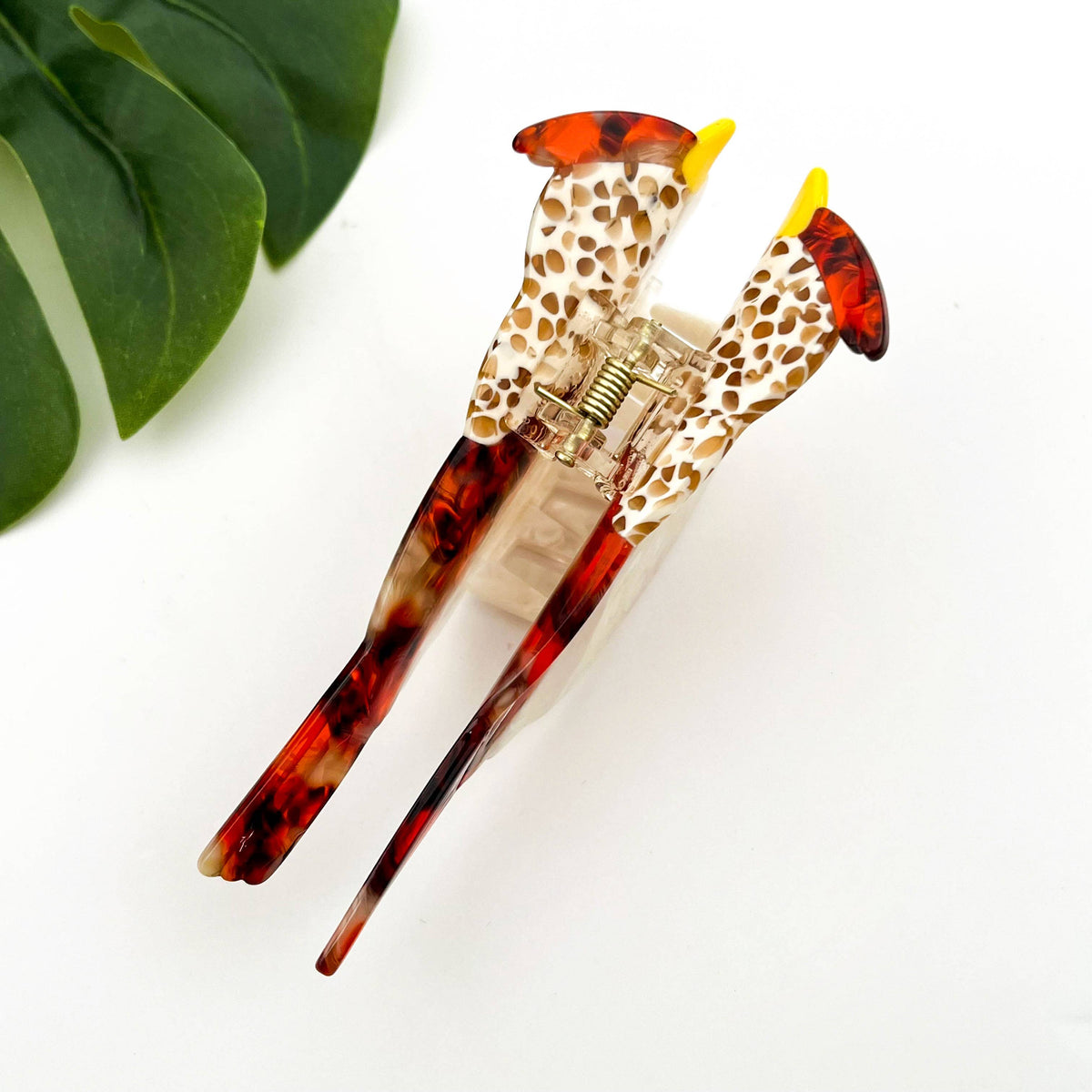 Cute Bird Acetate Hair Claw Clip–Whimsical Animal-Inspired