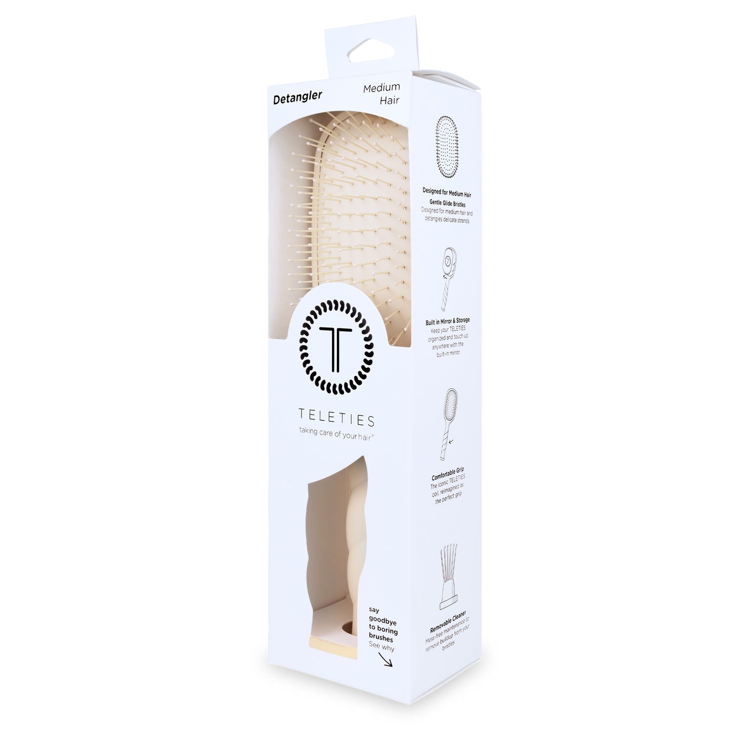 Detangler Hair Brush for Medium Hair