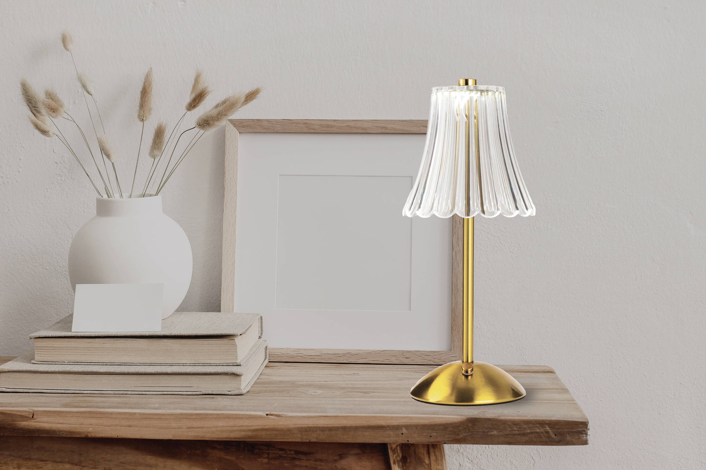 Alma Table Lamp Small Cordless Touch LED Rechargeable