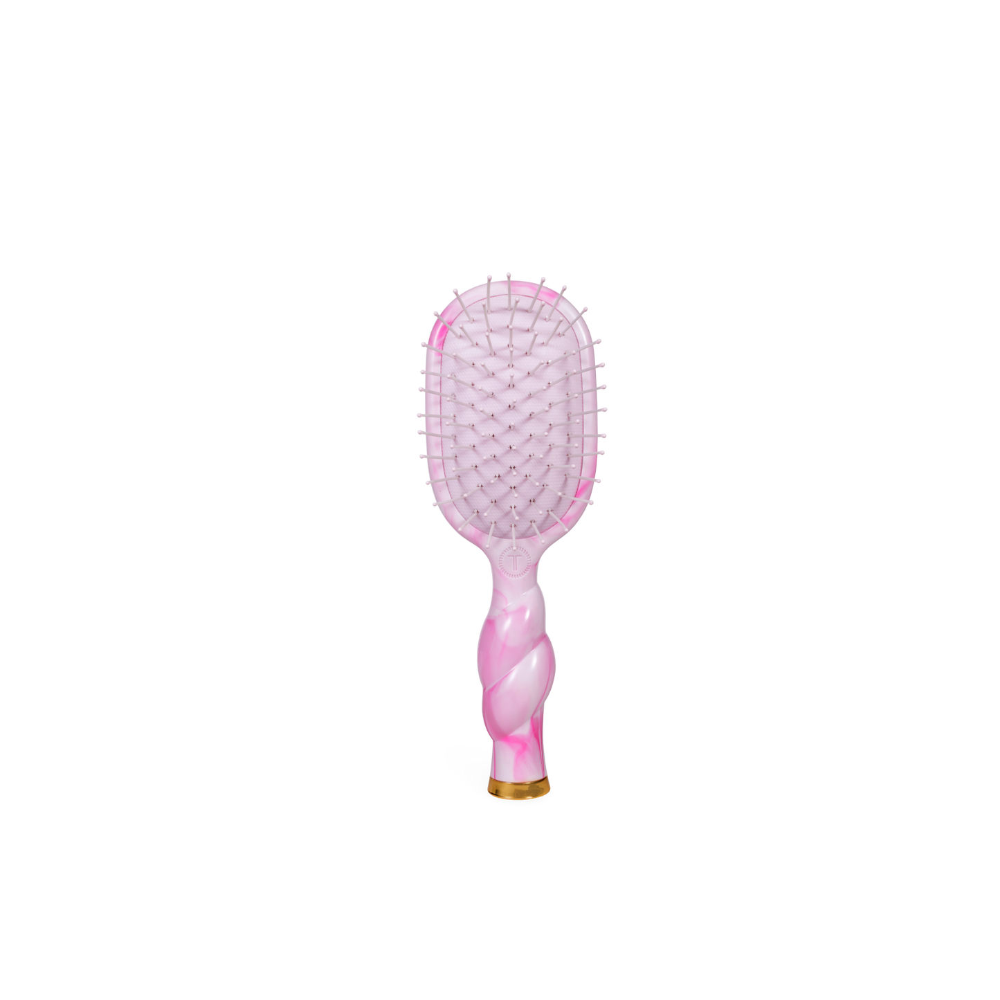 TELETIES Pinch Me! Mini Detangler Hair Brush – Pink Tie-Dye