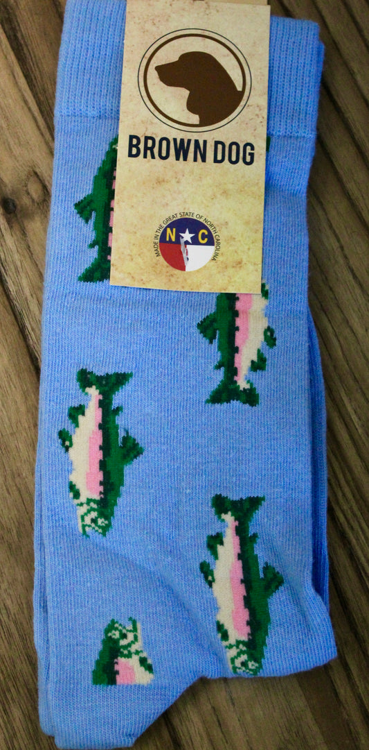 Watauga – Della Blue Socks