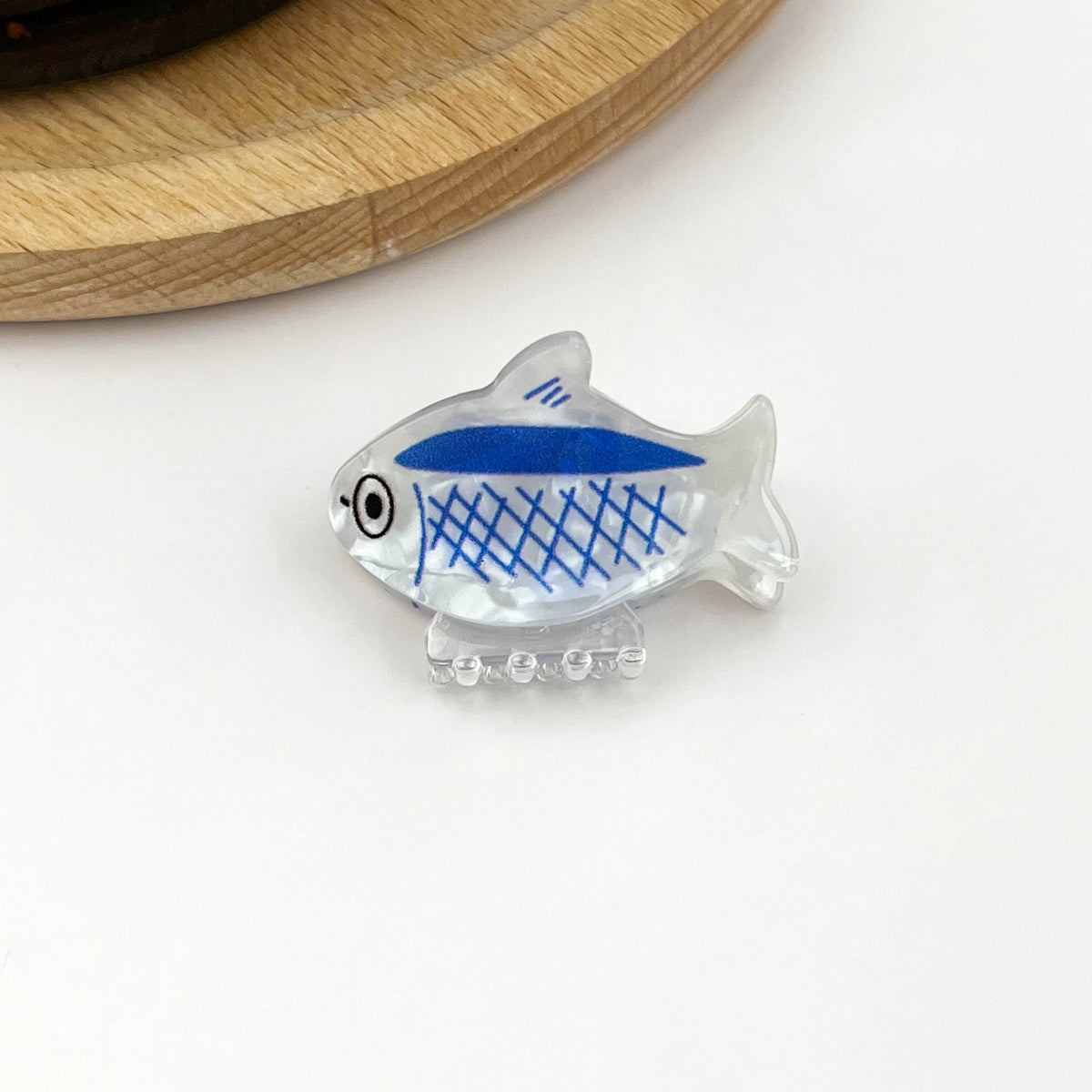 MINI fish hair clip, fun