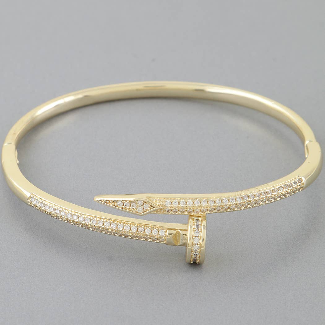 Bejeweled Nail Wrap Bracelet