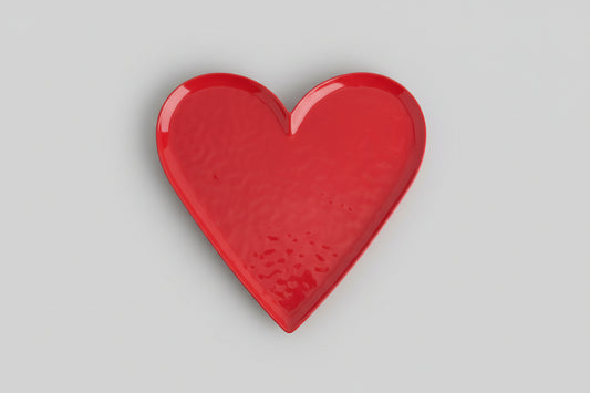 Heart 14" Melamine Serving Platter