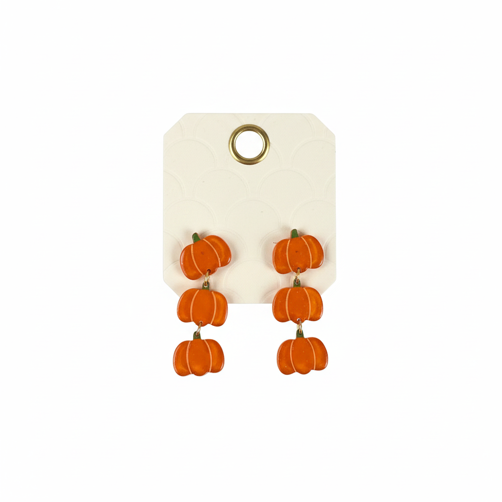 The Pumpkin Patch Drop Earrings