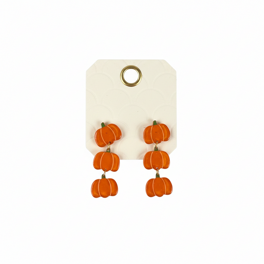 The Pumpkin Patch Drop Earrings