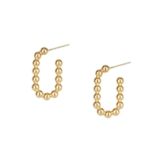 Having a Ball Oval Earrings