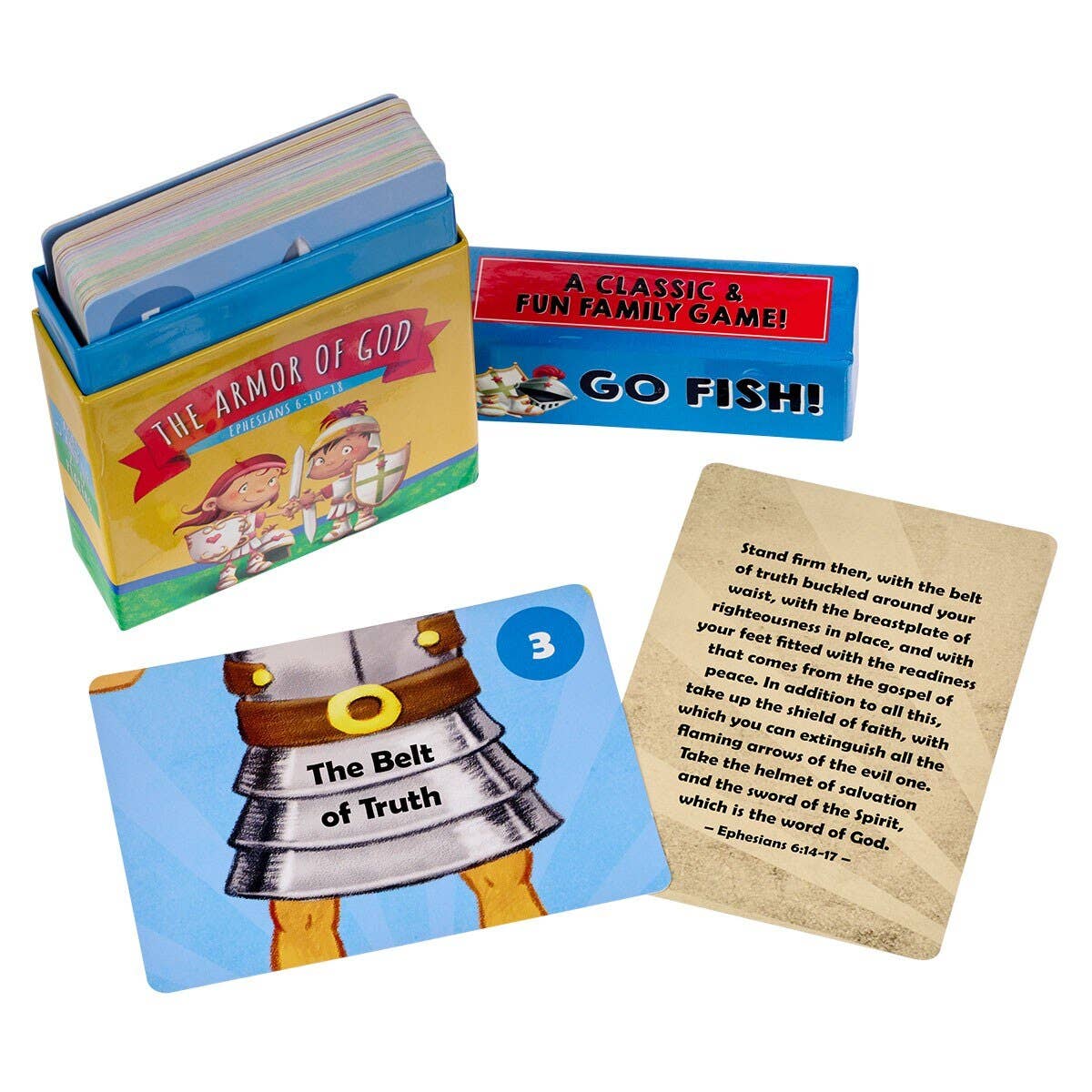 🛡️🎮 Go Fish! The Armor of God Card Game