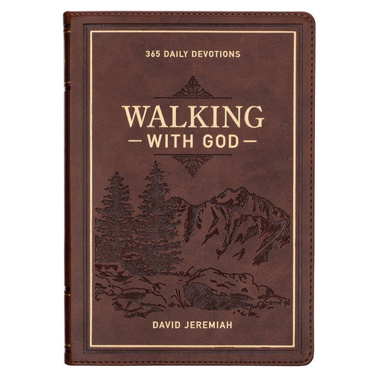 🤎📖 Walking With God Large Print Devotional