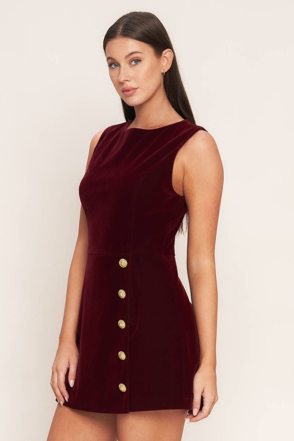 Red Ruby Flying Tomato Velvet Romper
