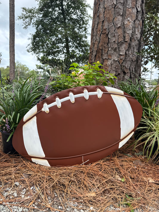 Small Fall Football Metal