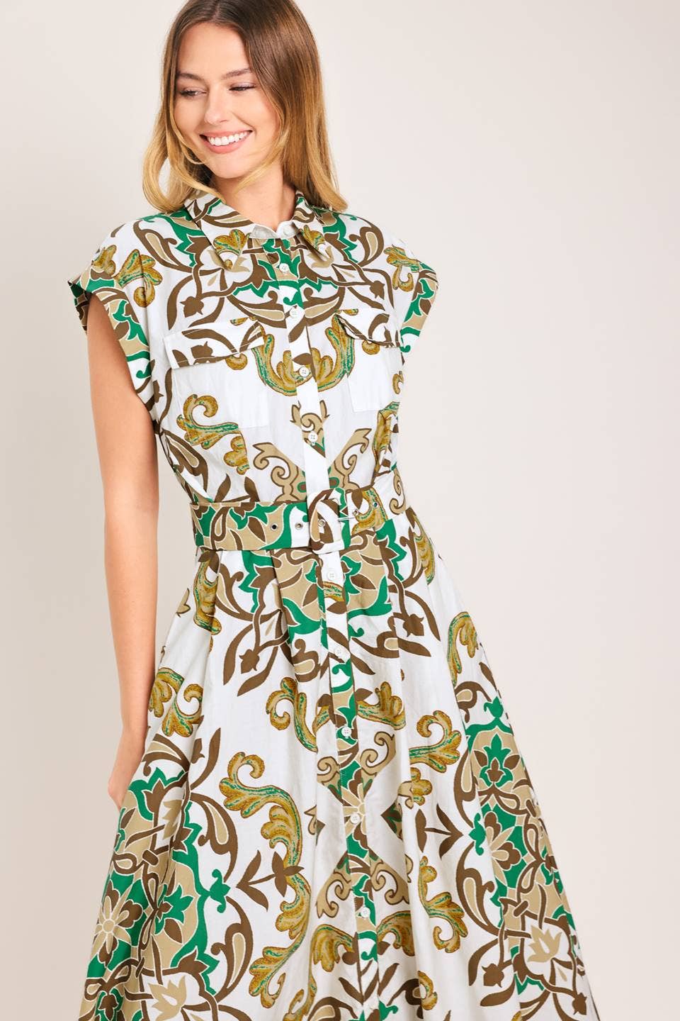 The Magnolia Manor Midi Dress