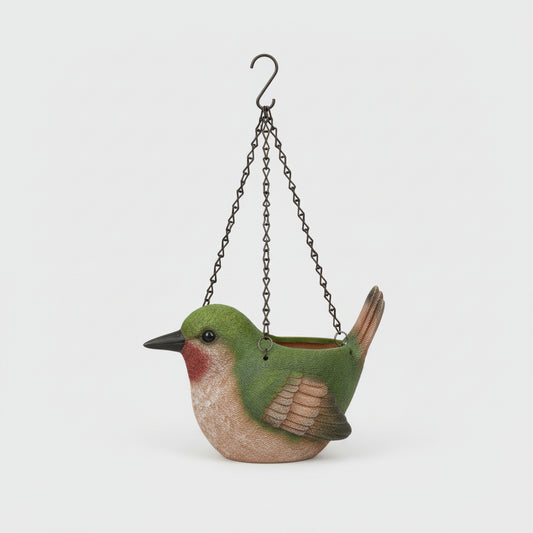 Poly Hummingbird Planter