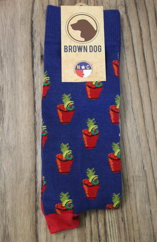 POPPY – Insignia Blue Socks
