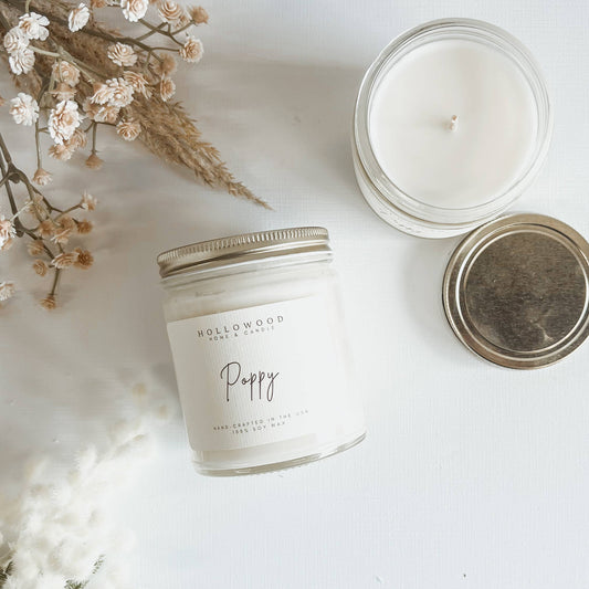 POPPY CANDLE | EVERYDAY: 8 OUNCES