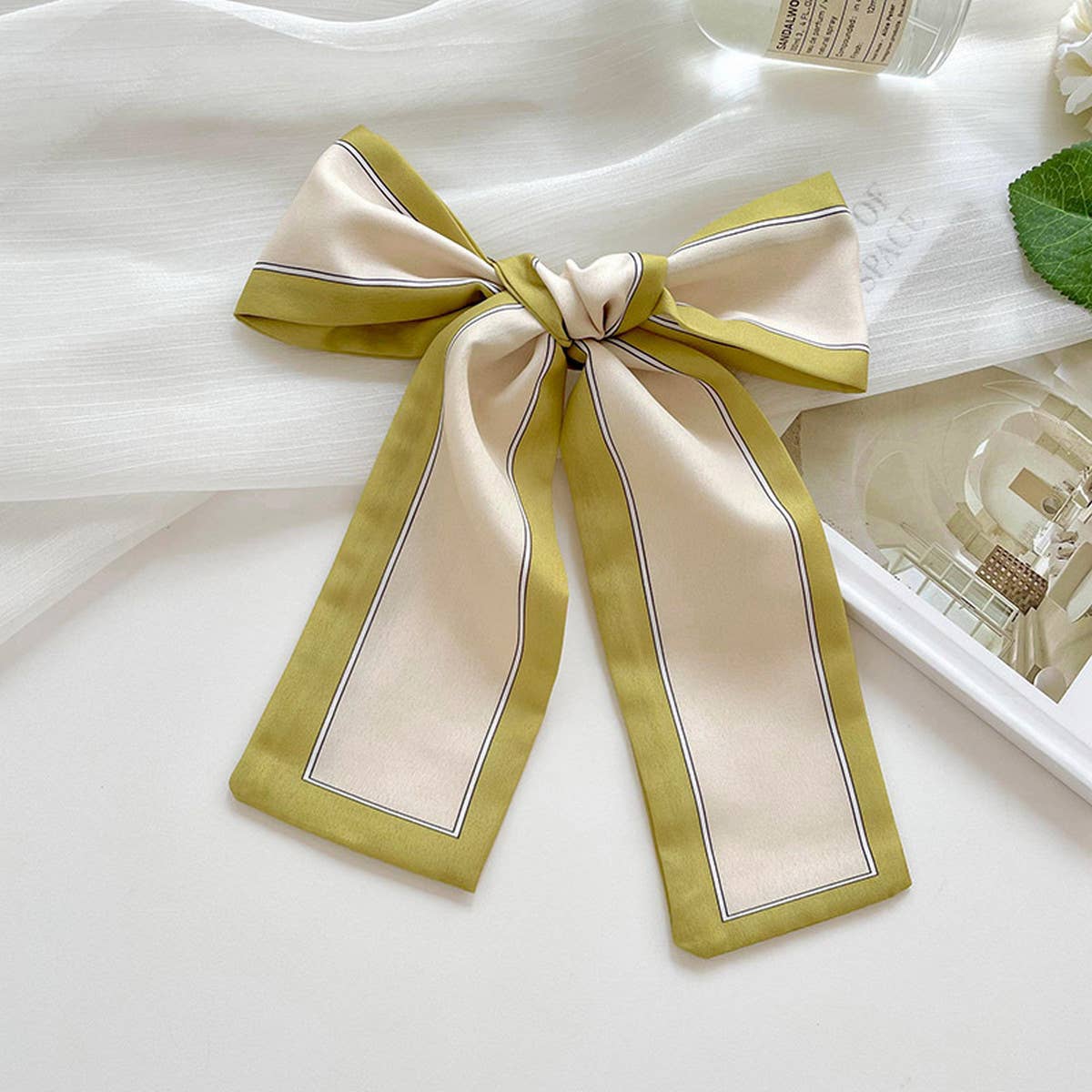 Long Thin Ribbon Scarf
