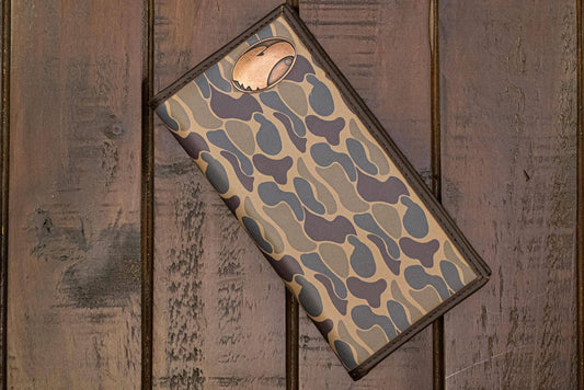 Georgia Southern Eagles Secretary Old School Camo Wallet.