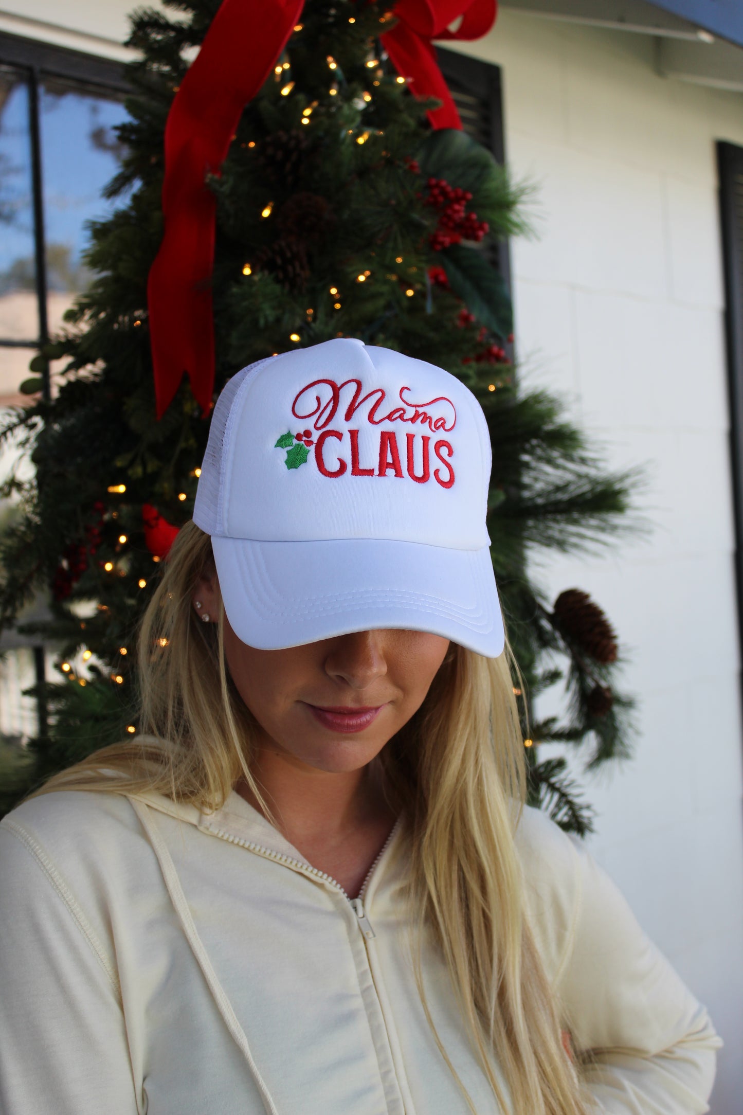 "Mama Claus" Trucker Hat
