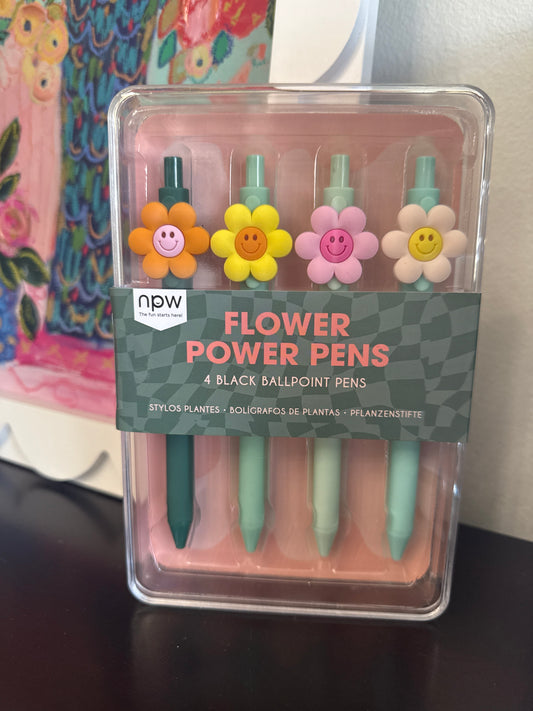Flower Power Pens