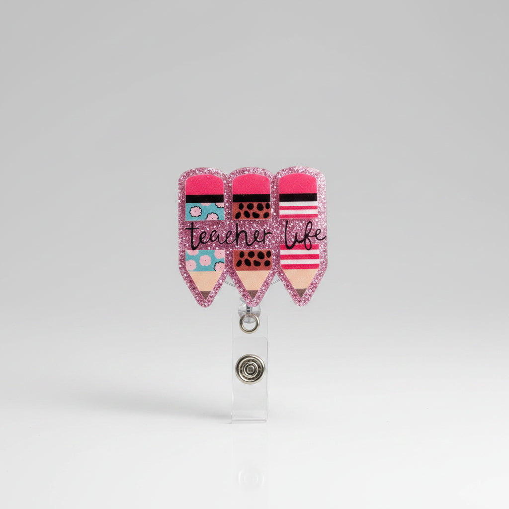 ABC School Theme Badge Holder