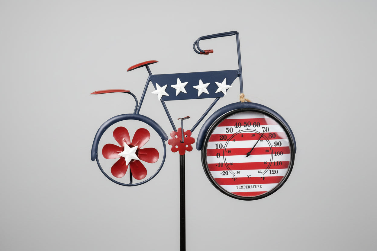 USA Big Wheel Bike on Poles