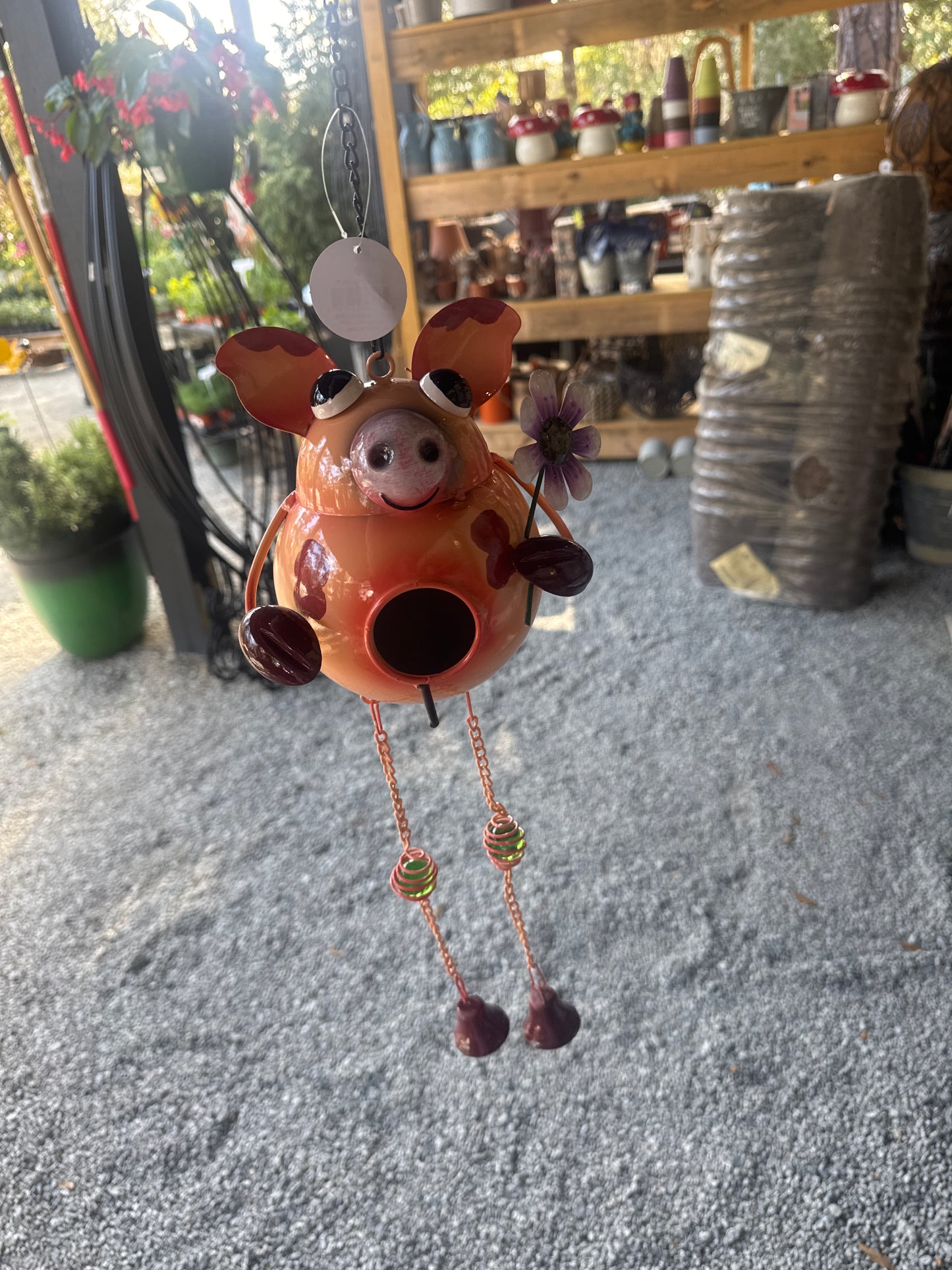 Pig Birdhouse