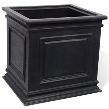 🖤 Algreen® Covington Cub Self-Watering Planter – Black (16")