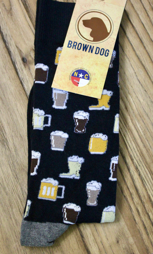 BEERWORKS – Navy Socks