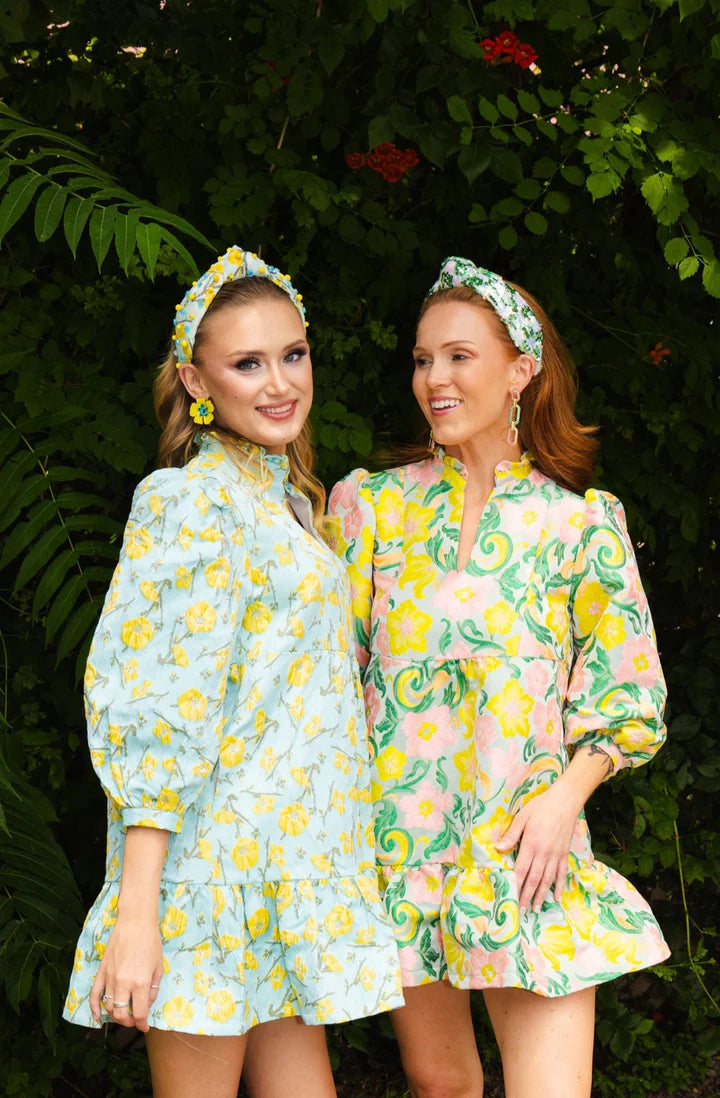 Brianna Cannon Neon Paradise Bib Dress