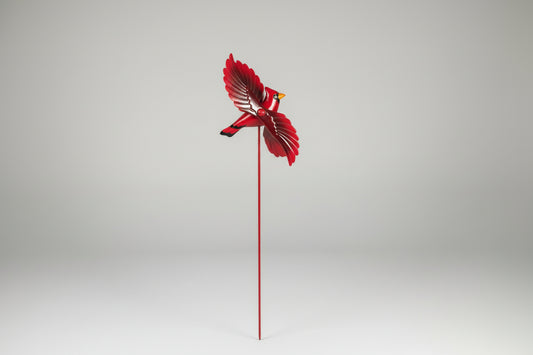 Metal Red Bird Spinner