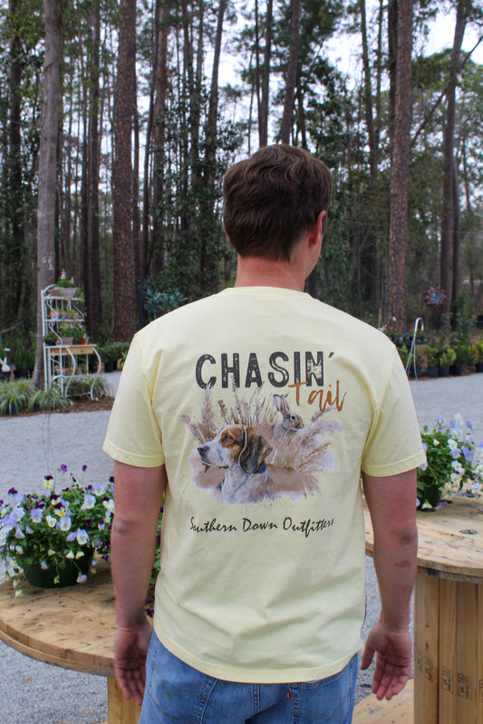 Chasin Tail Tee in Butter
