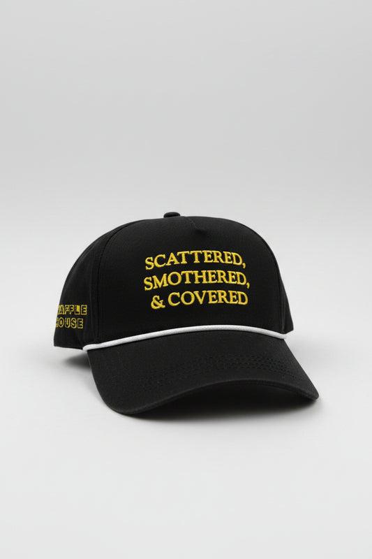Onward Reserve Scattered, Smothered, & Covered Waffle House Hat Black