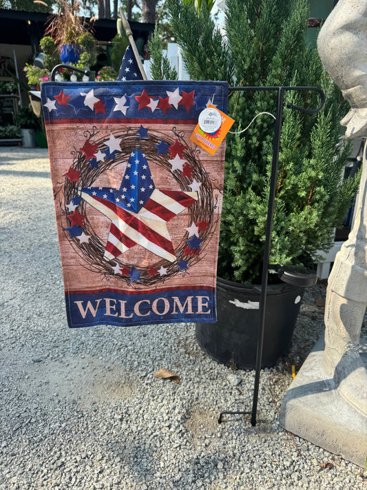 Flag with Wreath and Star