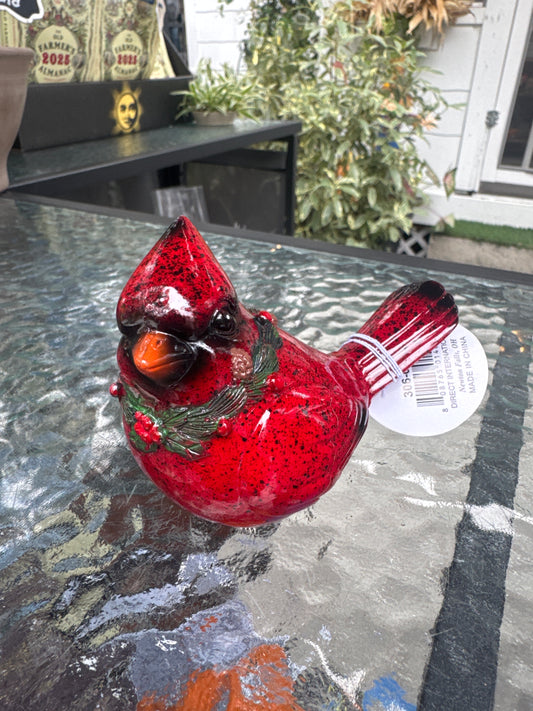 Christmas Poly Shiny Cardinals